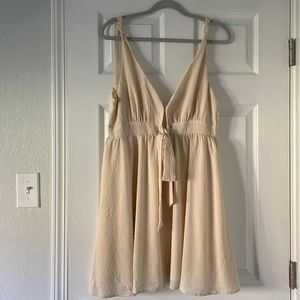 Cream sundress
